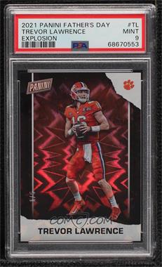 2021 Panini Father's Day - Football - Explosion #TL - Trevor Lawrence /5 [PSA 9 MINT]