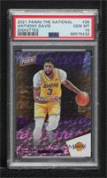 Anthony Davis [PSA 10 GEM MT] #/25