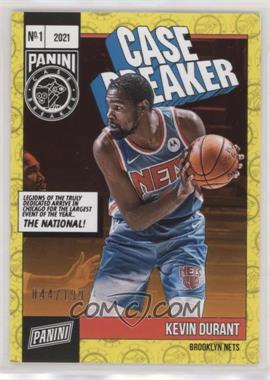 2021 Panini National Convention - Case Breaker #CB14 - Kevin Durant /199