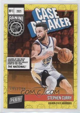 2021 Panini National Convention - Case Breaker #CB16 - Stephen Curry /199