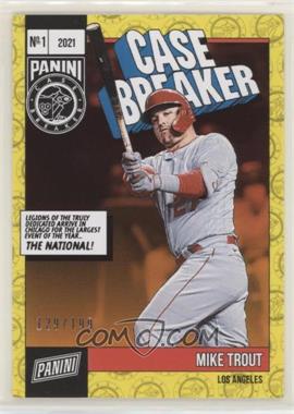 2021 Panini National Convention - Case Breaker #CB21 - Mike Trout /199