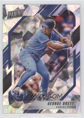 2021 Panini National Convention VIP Gold Pack - [Base] - Cracked Ice Prizm #50 - George Brett /99