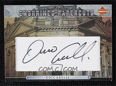 2021 President's Choice Solitaire Series 2.0 - Enshrined Papercuts #_DICI - Dino Ciccarelli /1