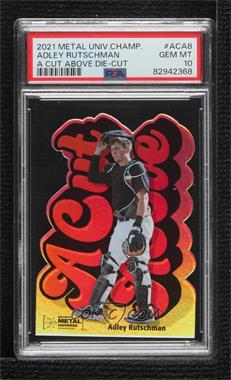 2021 Skybox Metal Universe Champions - A Cut Above #ACA-8 - Adley Rutschman [PSA 10 GEM MT]