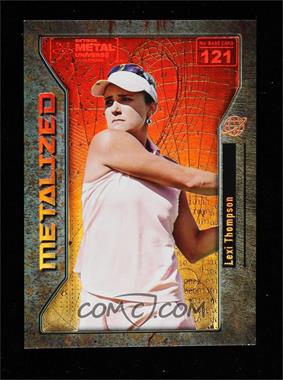 2021 Skybox Metal Universe Champions - [Base] - Gold Spectrum #121 - Metalized Rookies - Lexi Thompson