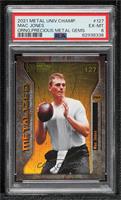 Metalized Rookies - Mac Jones [PSA 6 EX‑MT] #/100