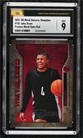 Metalized Rookies - Jalen Green [CSG 9 Mint] #/150