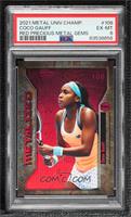 Metalized Rookies - Coco Gauff [PSA 6 EX‑MT] #/150