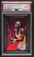 Metalized Rookies - Coco Gauff [PSA 8 NM‑MT] #/150