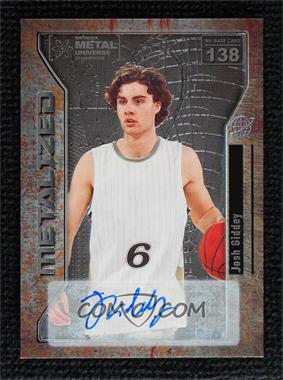 2021 Skybox Metal Universe Champions - [Base] - Silver Autograph #138 - Metalized Rookies - Josh Giddey