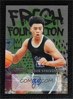 Jaden Springer [EX to NM] #/200