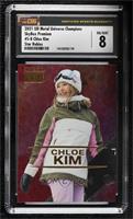 Chloe Kim [CSG 8 NM/Mint] #/100