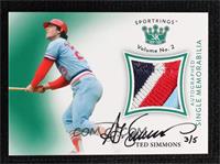 Ted Simmons #/5