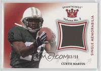 Curtis Martin #/50