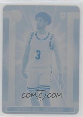 2021 Super Glow Sports Inaugural Edition - [Base] - Printing Plate Black #32 - Johnny Juzang (Uncorrected Error: Should be card #40) /1