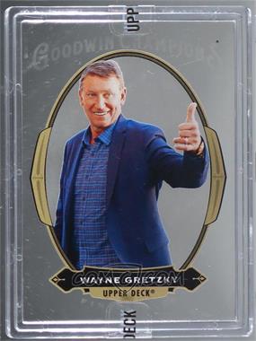 2021 Upper Deck Goodwin Champions - 2020 Goodwin Update Fine Silver Redemptions #S-WG - Wayne Gretzky