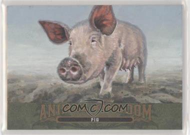 2021 Upper Deck Goodwin Champions - Animal Kingdom Masterpieces #GMAK-PI - Pig /10