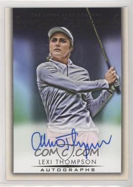 2021 Upper Deck Goodwin Champions - Autographs #A-LT - Lexi Thompson