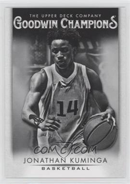 2021 Upper Deck Goodwin Champions - [Base] - Black and White #35 - Jonathan Kuminga