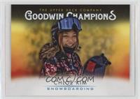 Horizontal - Chloe Kim (Card Back says Skateboarding)