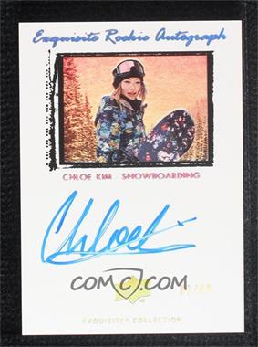 2021 Upper Deck Goodwin Champions - Exquisite Collection 2009-10 Rookie Auto #09T-CK - Chloe Kim /49