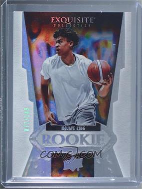 2021 Upper Deck Goodwin Champions - Exquisite Collection Rookies #R-MK - Mojave King /149