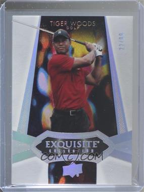 2021 Upper Deck Goodwin Champions - Exquisite Collection #V-TW - Tiger Woods /99