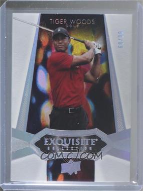 2021 Upper Deck Goodwin Champions - Exquisite Collection #V-TW - Tiger Woods /99