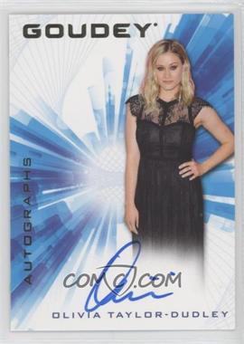 2021 Upper Deck Goodwin Champions - Goudey Autographs #GA-OT - Olivia Taylor-Dudley