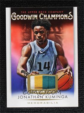 2021 Upper Deck Goodwin Champions - Memorabilia - Premium #M-JK - Jonathan Kuminga /15