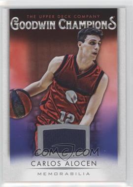 2021 Upper Deck Goodwin Champions - Memorabilia #M-CA - Carlos Alocen