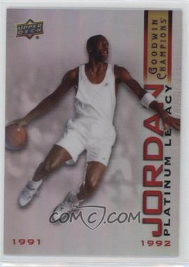 2021 Upper Deck Goodwin Champions - Michael Jordan Platinum Legacy #MJP-5 - Michael Jordan