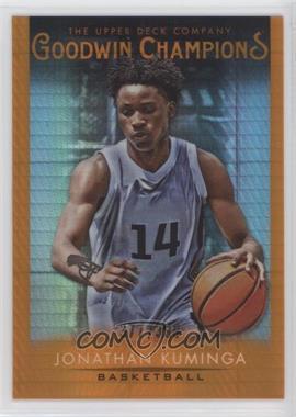 2021 Upper Deck Goodwin Champions - Platinum - Orange Prism #35 - Jonathan Kuminga /399