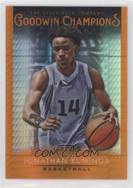 2021 Upper Deck Goodwin Champions - Platinum - Orange Prism #35 - Jonathan Kuminga /399