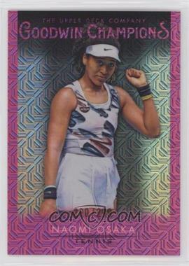 2021 Upper Deck Goodwin Champions - Platinum - Pink Traxx #15 - Naomi Osaka /299