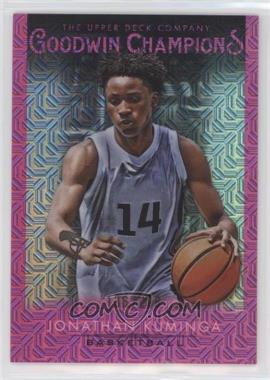 2021 Upper Deck Goodwin Champions - Platinum - Pink Traxx #35 - Jonathan Kuminga /299