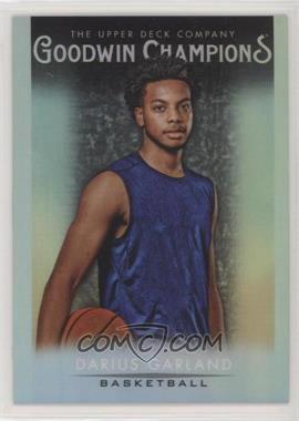 2021 Upper Deck Goodwin Champions - Platinum - Rainbow #30 - Darius Garland