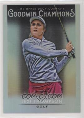 2021 Upper Deck Goodwin Champions - Platinum - Rainbow #37 - Lexi Thompson