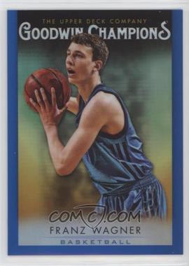 2021 Upper Deck Goodwin Champions - Platinum Extended #FW - Franz Wagner