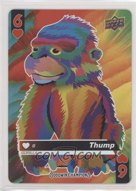 2021 Upper Deck Goodwin Champions - Playing Cards #6-HEARTS - Thump