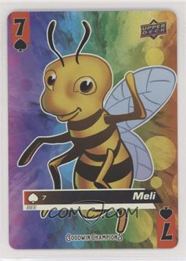 2021 Upper Deck Goodwin Champions - Playing Cards #7-SPADES - Meli