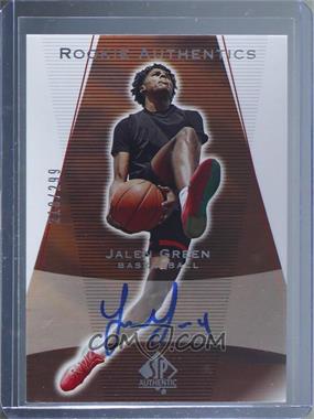 2021 Upper Deck Goodwin Champions - SP Authentic 2003-04 Rookie Authentics Auto #03T-JG - Jalen Green /299