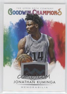 2021 Upper Deck Goodwin Champions - Splash of Color Memorabilia #SM-JK - Jonathan Kuminga