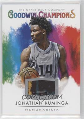 2021 Upper Deck Goodwin Champions - Splash of Color Memorabilia #SM-JK - Jonathan Kuminga