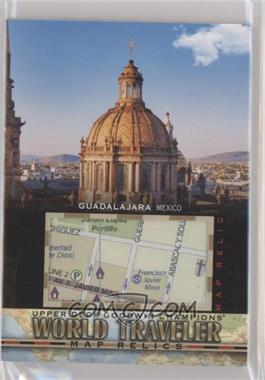 2021 Upper Deck Goodwin Champions - World Traveler Map Relics #WT-254 - Guadalajara, Mexico