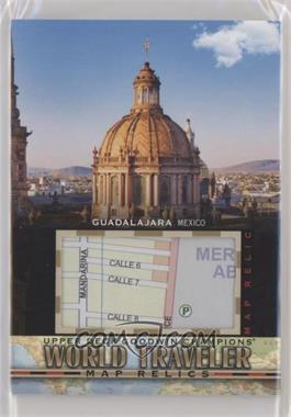 2021 Upper Deck Goodwin Champions - World Traveler Map Relics #WT-254 - Guadalajara, Mexico