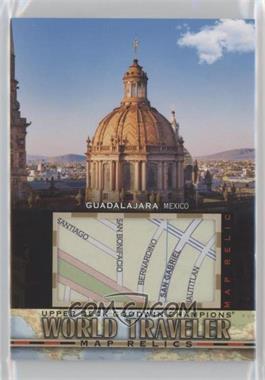 2021 Upper Deck Goodwin Champions - World Traveler Map Relics #WT-254 - Guadalajara, Mexico