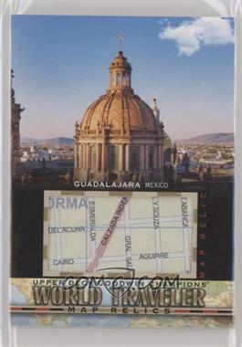 2021 Upper Deck Goodwin Champions - World Traveler Map Relics #WT-254 - Guadalajara, Mexico