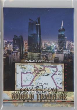 2021 Upper Deck Goodwin Champions - World Traveler Map Relics #WT-264 - Panama City, Panama