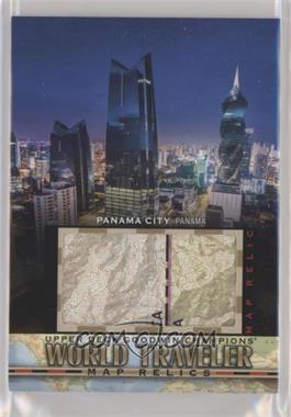 2021 Upper Deck Goodwin Champions - World Traveler Map Relics #WT-264 - Panama City, Panama